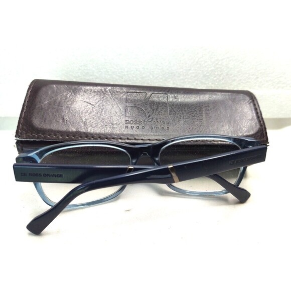Boss Orange HUGO BOSS Mens Eyeglasses Frame Only 50-13-139 Dark Gray w Case - Picture 3 of 16